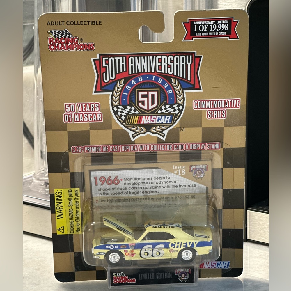 NASCAR 50th Anniversary #66 Mike Slifko, Issue #18 Die-Cast Car